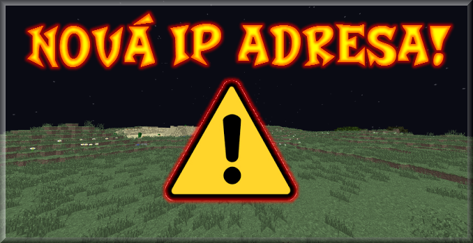 Změna IP adresy!
